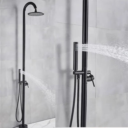 Outdoor Shower Column Garden Beach Waterproof Large Nozzle