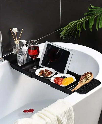 Bathtub Shelf Extendable Bathroom Bathtub Tray Shower Caddy