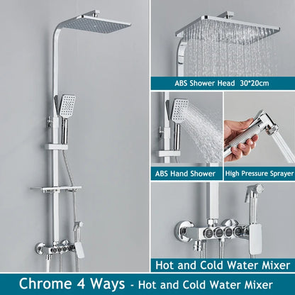Cold Digital Bathroom Shower Quality Brass Bathroom Faucet