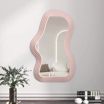 Lazzy House Wall Mirror Bedroom Bathroom Kawaii Makeup