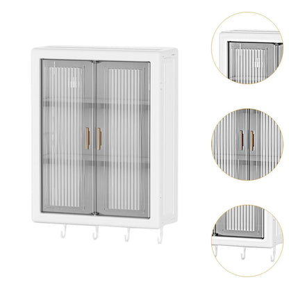 Bathroom Cabinet Dustproof Hanging Medicine Cabinet Bathroom