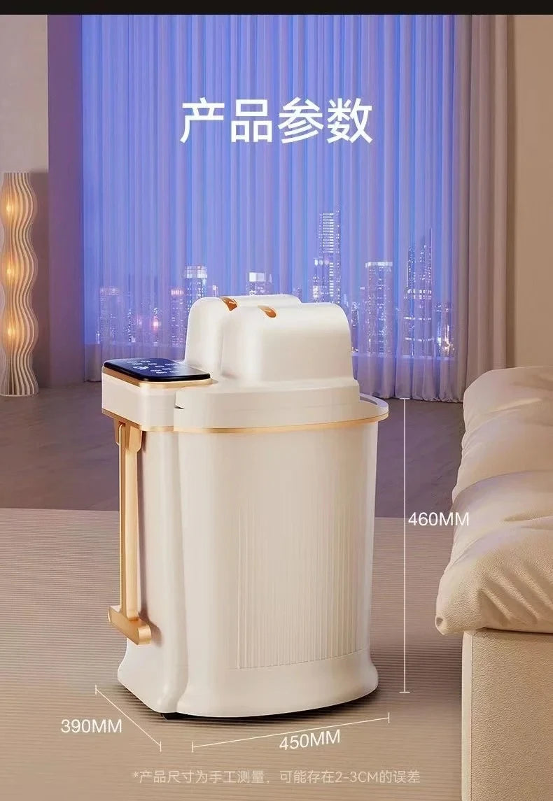 Foot Soaking Bucket Electric Massager Foot Wash Basin