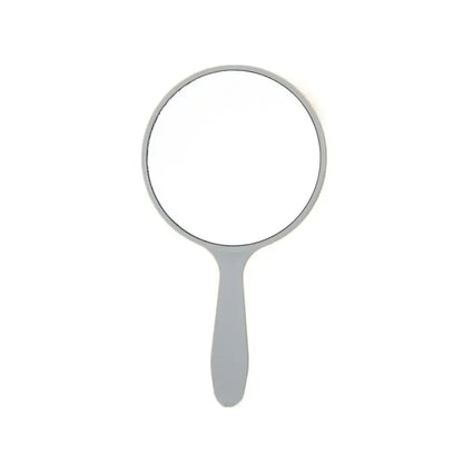 1pc Makeup Mirror Durable Handle Handheld Mirror Anti-Fall