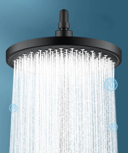 9/10 Inch 360 Swivel Rain Shower Head Internal