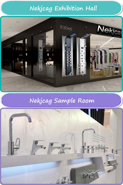 Square Extension Tube Bathroom Shower Faucet Extra Extend