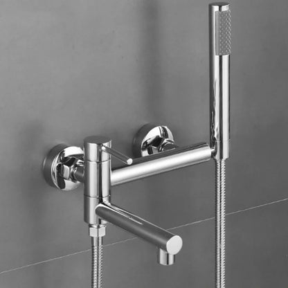 Bathroom Bathtub Shower Faucet Swivel Tub Spout Handhold