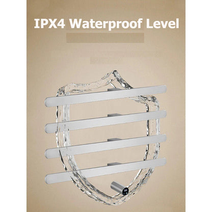 Model Horizontal Style Intelligent Heated Towel Rack Wihte