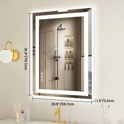 Jhk 36 24 Led Bathroom Vanity Mirror Wall