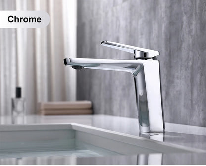 Vgx Brushed Gold Bathroom Faucets Square Basin Mixer