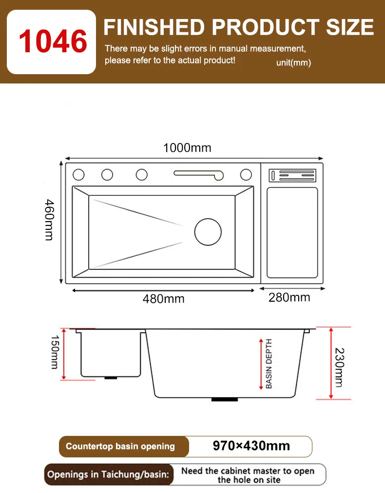 Stainless Steel Waterfall Sink Various Styles Sinks Digital
