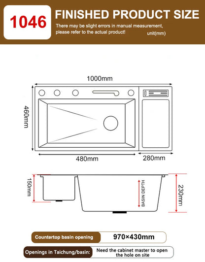 Stainless Steel Waterfall Sink Various Styles Sinks Digital