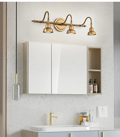 Led Mirror Headlight Anti Fog Mirror Cabinet Bathroom