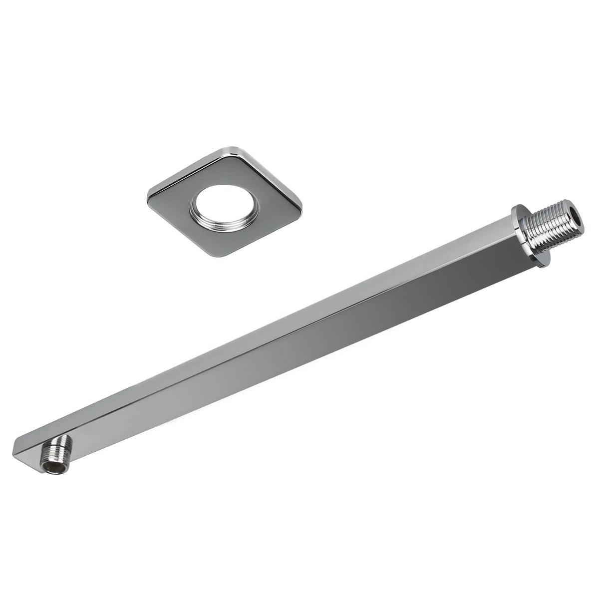 30/40cm Wall-Mounted Stainless Steel Extension Shower Arm