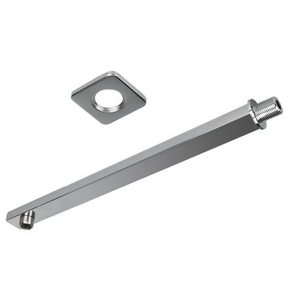 30/40cm Wall-Mounted Stainless Steel Extension Shower Arm