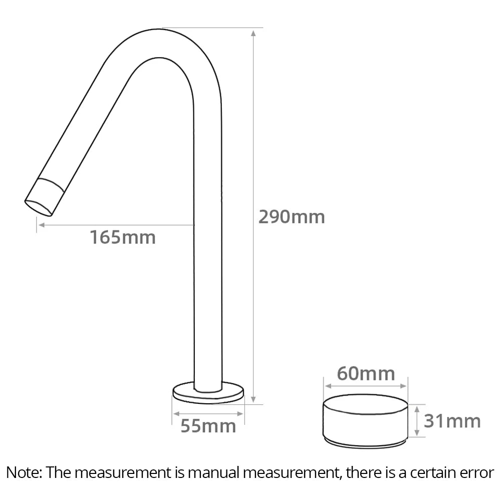 Matte Black Basin Faucet Knurled Knob Sink Tap