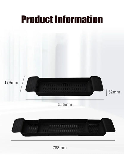 Bathtub Shelf Extendable Bathroom Bathtub Tray Shower Caddy