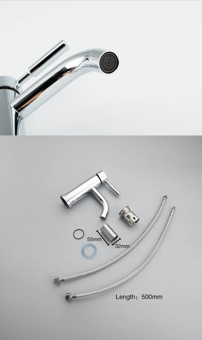 Ula G1/2 Basin Faucet Waterfall Bathroom Sink Faucet