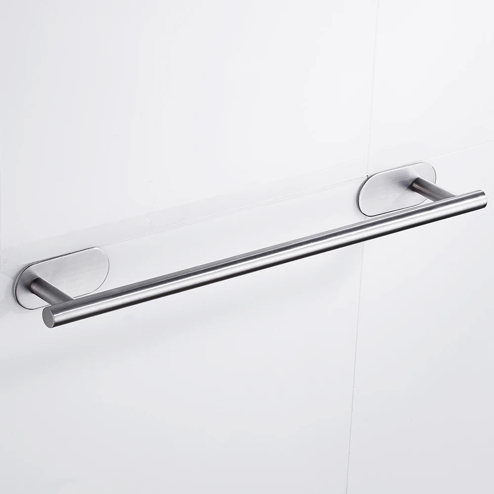 Towel Holder Stainless Steel Self Adhesive Towel Rail