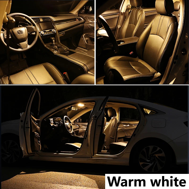 Zitwo 11pcs Led Interior Dome Map Light Bulb