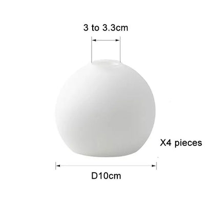Soft White D9cm D10cm D12 5cm E14 Glass