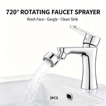 720 Universal Rotating Faucet Aerator Splash Proof Water