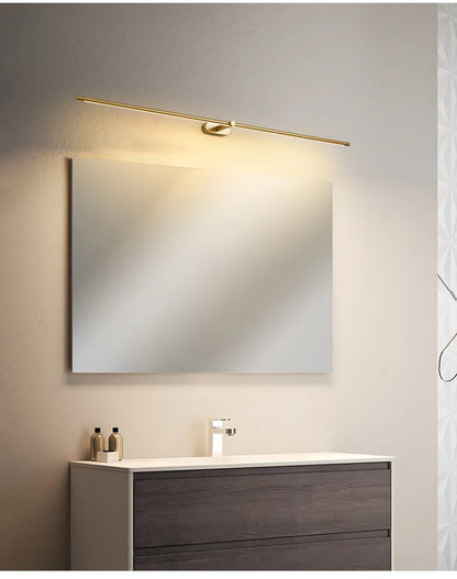 Nordic Slim Wall Sconce Lamp Bathroom Mirror Light