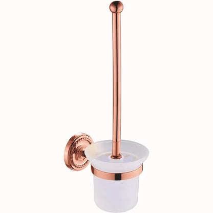Bathroom Rose Gold Bath Towel Towel Ring Carved