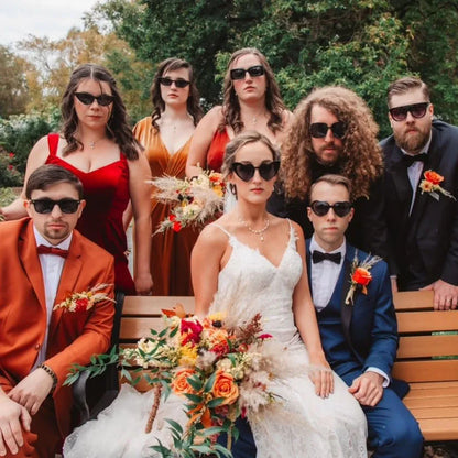12-100pcs Wedding Bridal Heart Shaped Sunglasses Party Favors