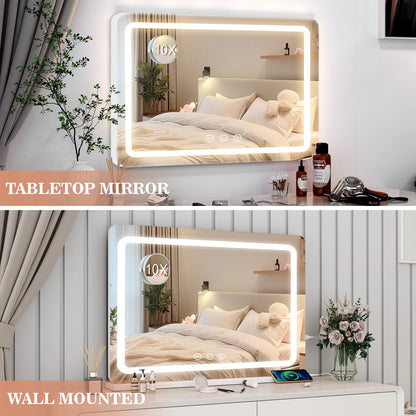 Yamissi Large Vanity Mirror Light Dressing Table Hollywood