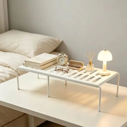 Telescopic Expandable Storage Rack Space Saving Organizer Cabinet