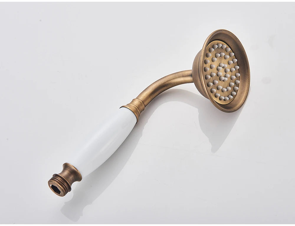 Poiqihy Wall Mounted Hand Held Shower Head Kit