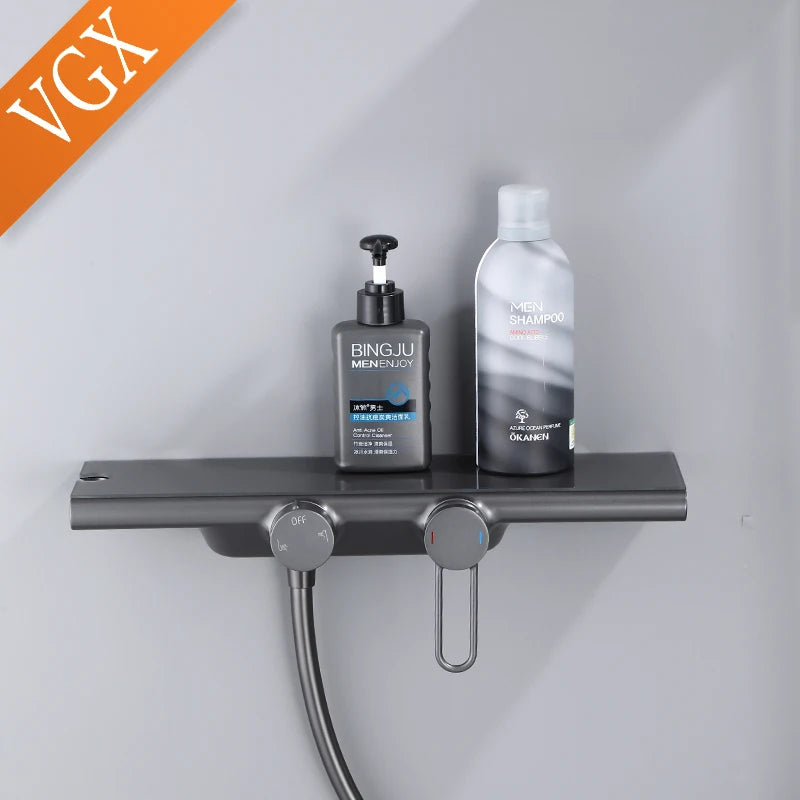 Vgx Simple Shower Lifting Bar Bathtub Shower Faucet