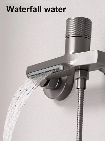 Brass Bathroom Shower Faucet Basin Faucets Wall Mounted