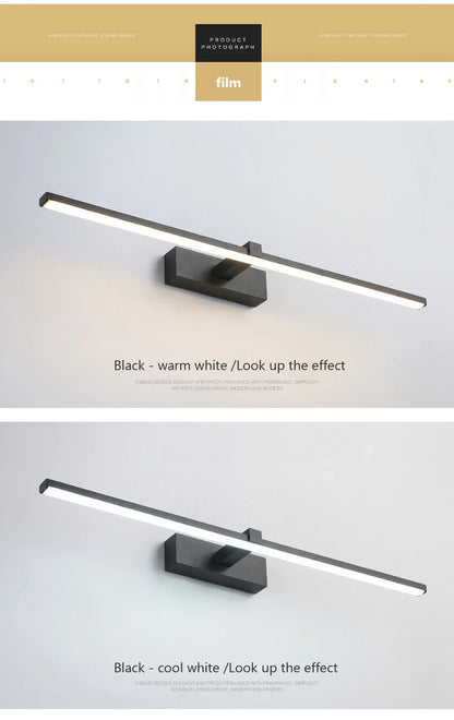 Modern Led Wall Light Bathroom Hardwares Wall Lamp