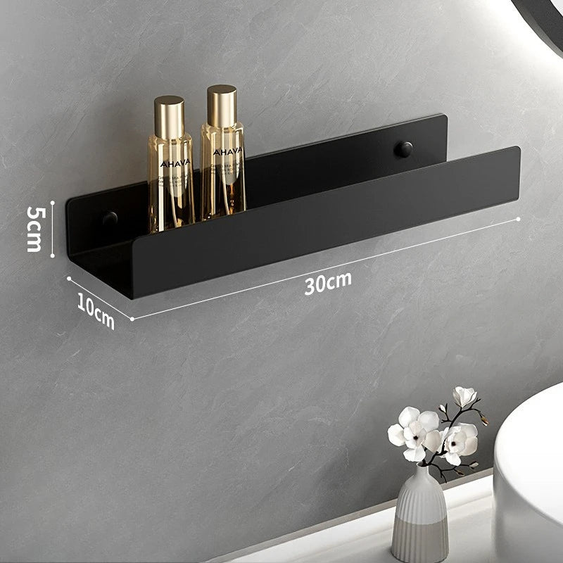 Luxury Minimalist Black Bathroom Rack Towel Rack -