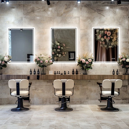 Led Backlit Mirror Bathroom Vanity Lights Anti-Fog Dimmable