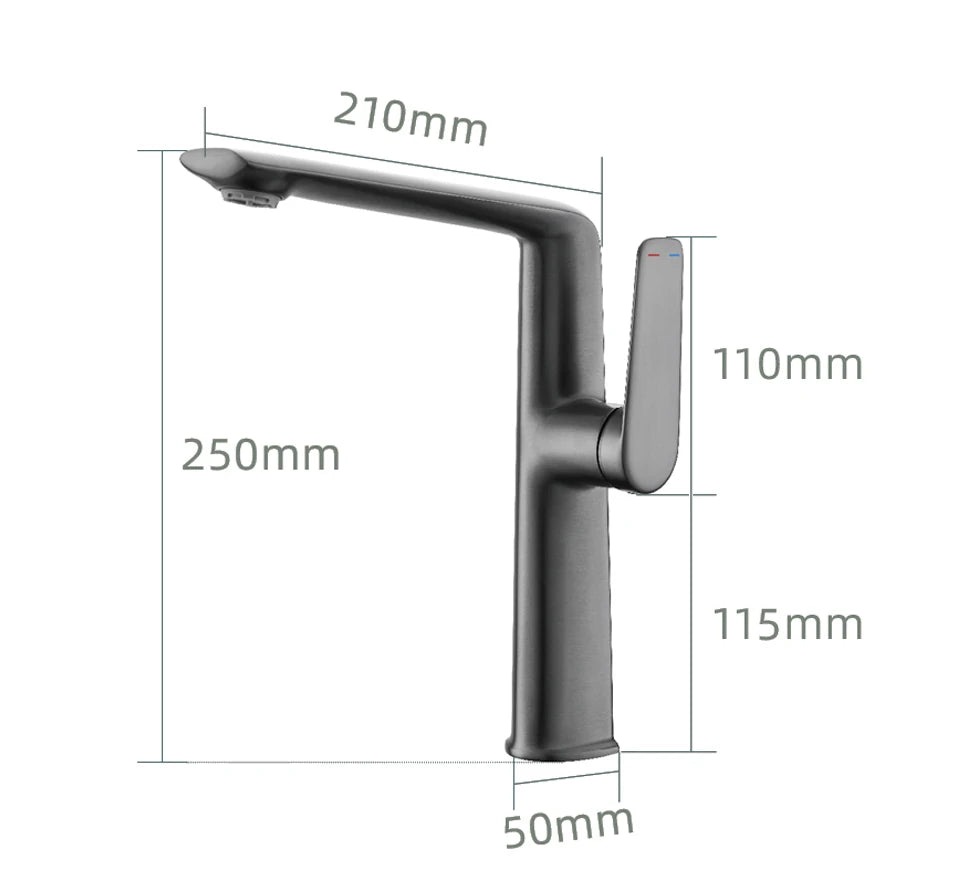Vgx Luxury Gold Bathroom Faucets High Basin Mixer