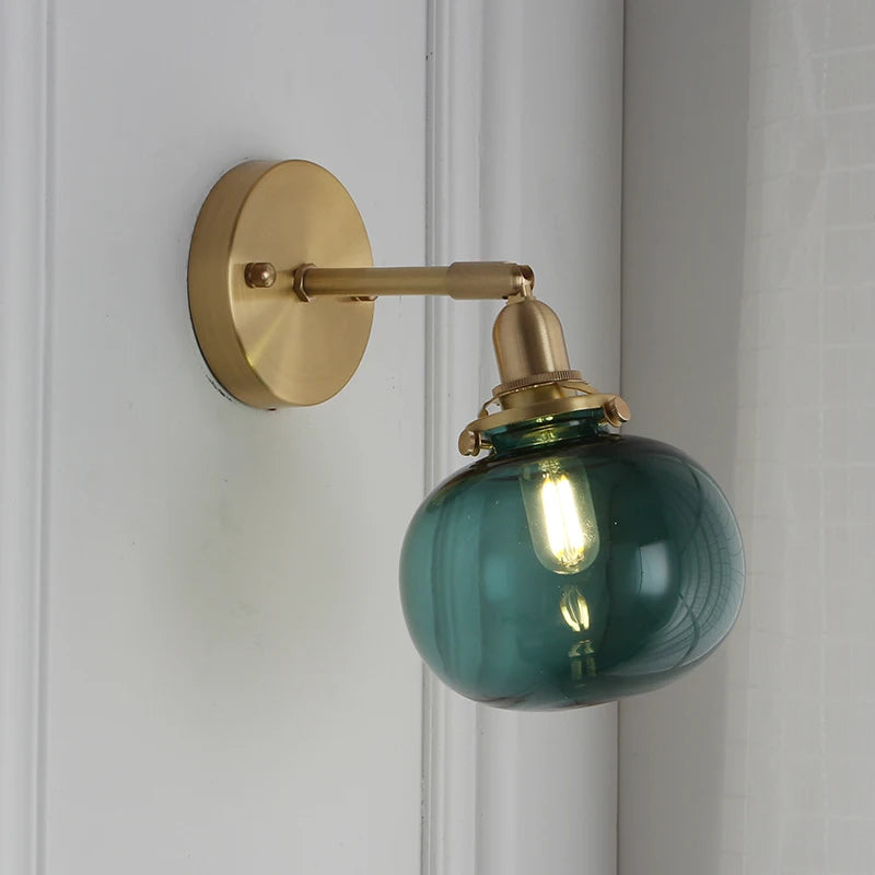 Iwhd Pull Chain Nordic Modern Wall Lamp Sconce
