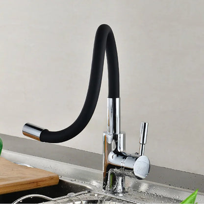 Rotatable Universal Bending Sink Cold Dual-Use Faucet 304