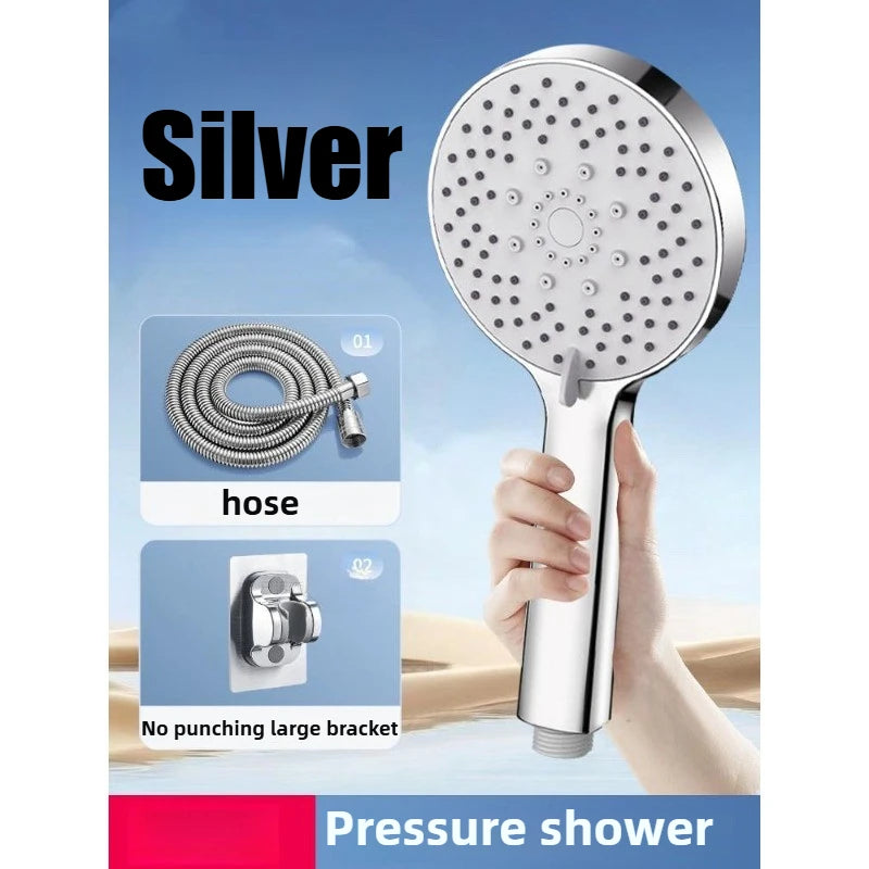 Bathroom Sprayer Shower Head Water Saving Handheld Rain
