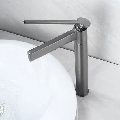 Basin Bathroom Sink Faucet Deck Mounted Cold Water