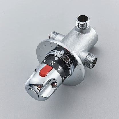 Brass Thermostatic Mixing Valve Constant Water Temperature Shower