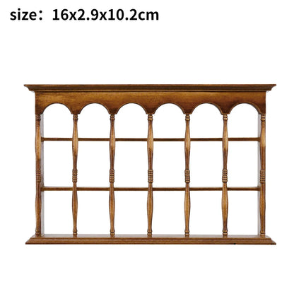 1/6 Dollhouse Miniature Furniture Wooden Shelf Cabinet Sink