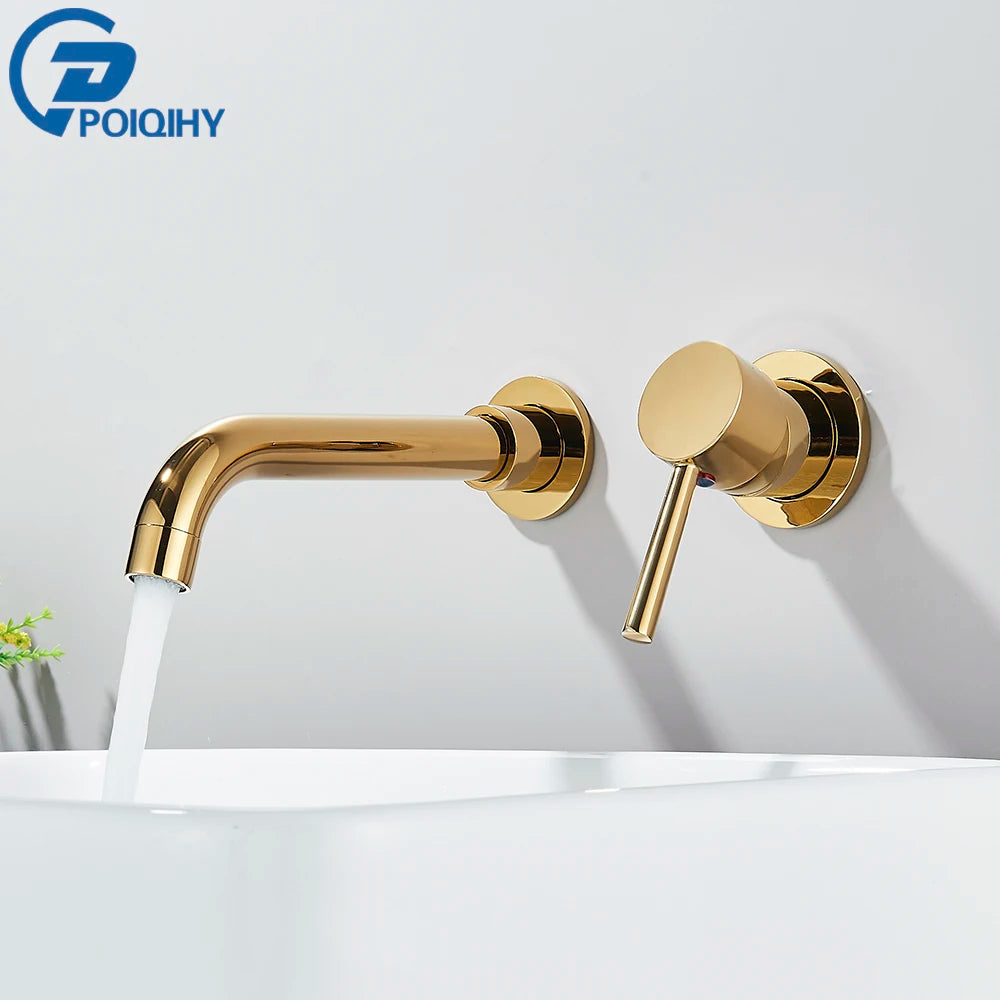Matte Black Basin Faucet Brass White Bathroom Sink