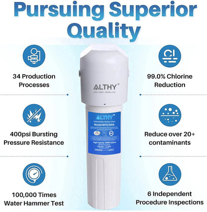 Althy Under Sink Drinking Water Filter Purifier -Nsf/Ansi