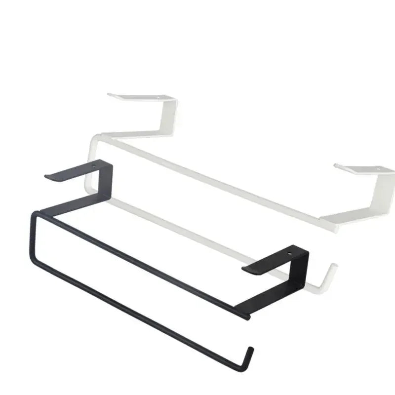 Storage White Black Toilet Shelf Paper Roll Rack