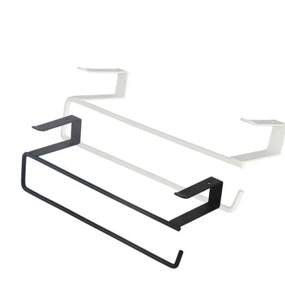 Storage White Black Toilet Shelf Paper Roll Rack