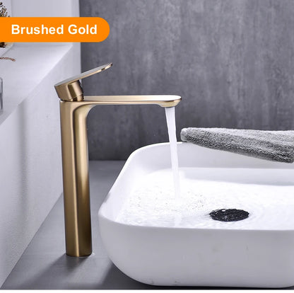 Vgx Bathroom Faucets High Basin Mixer Sink Tall