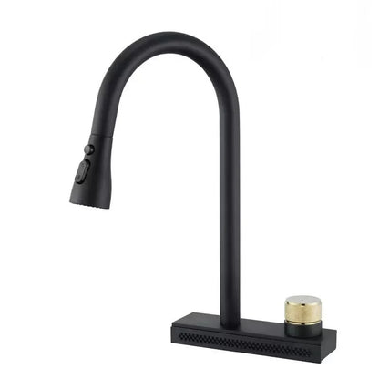 Popular Waterfall Faucet 304 Stainless Steel Cold Rainfall