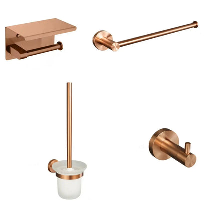 High Quality Brushed Rose Gold Bathroom Pendant Towel